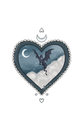 Sticker Dragon étoilé