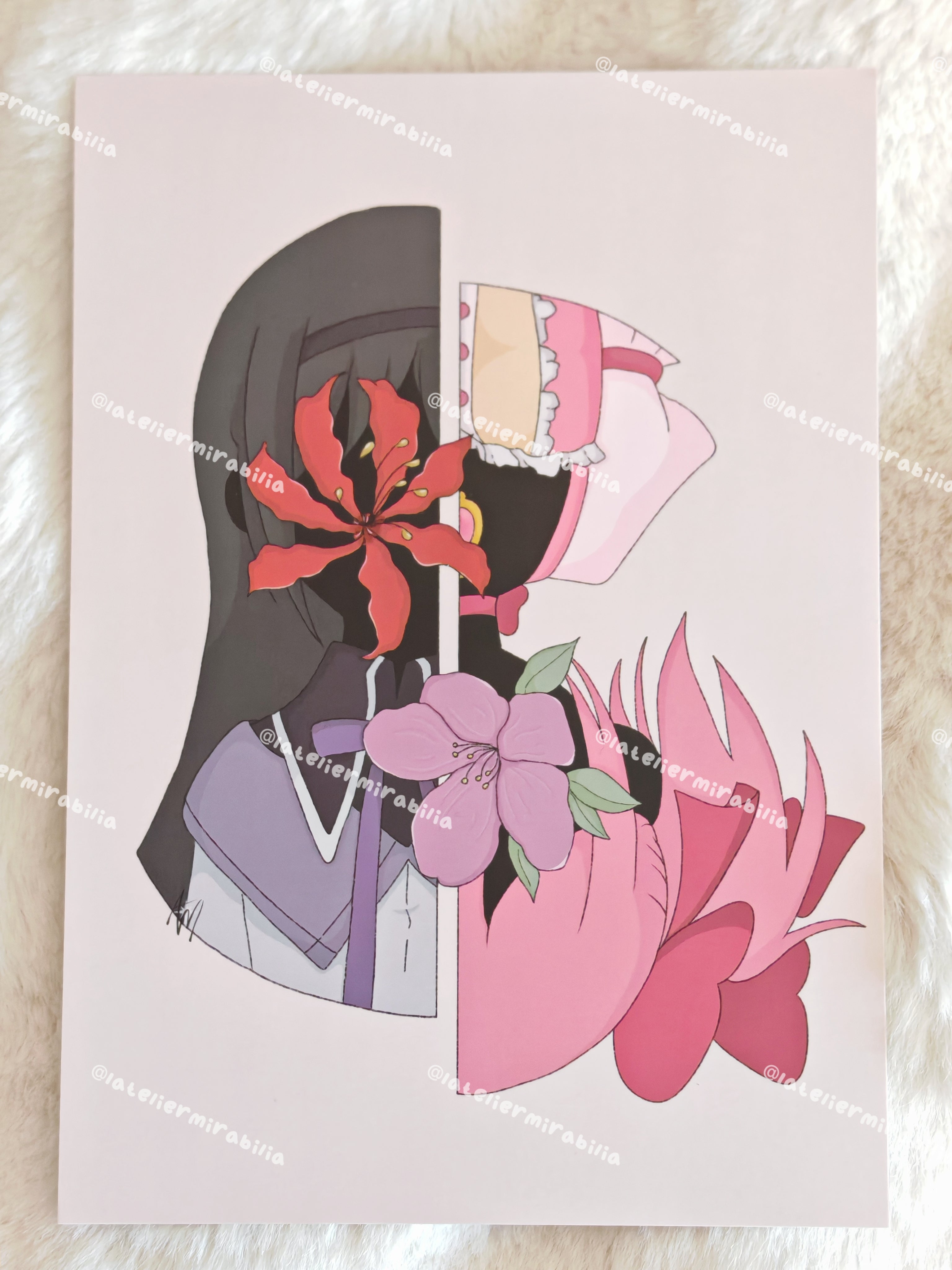 Print A5 • Madoka x Homura