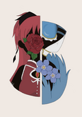 Print A5 • Kyoko x Sayaka