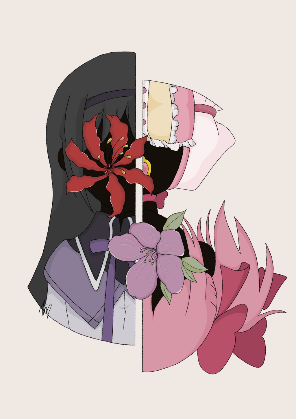 Print A5 • Madoka x Homura