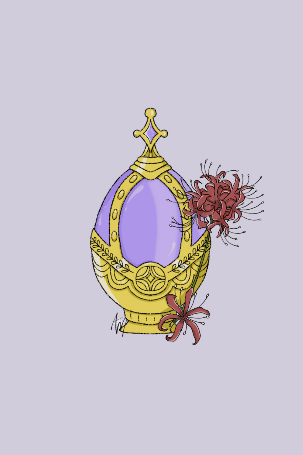 Sticker Homura • Soul Gem Lycoris